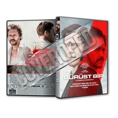 Dürüst Biri - A Crooked Somebody - 2018 Türkçe dvd Cover Tasarımı